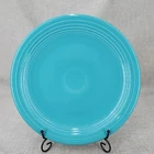 Fiesta Turquoise 12” Chop Plate Fiestaware VG Condition Light use marks