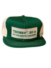 Vintage Thimet 20-G Farm Trucker Hat Snapback Swingster Shawnee Mission Kansas