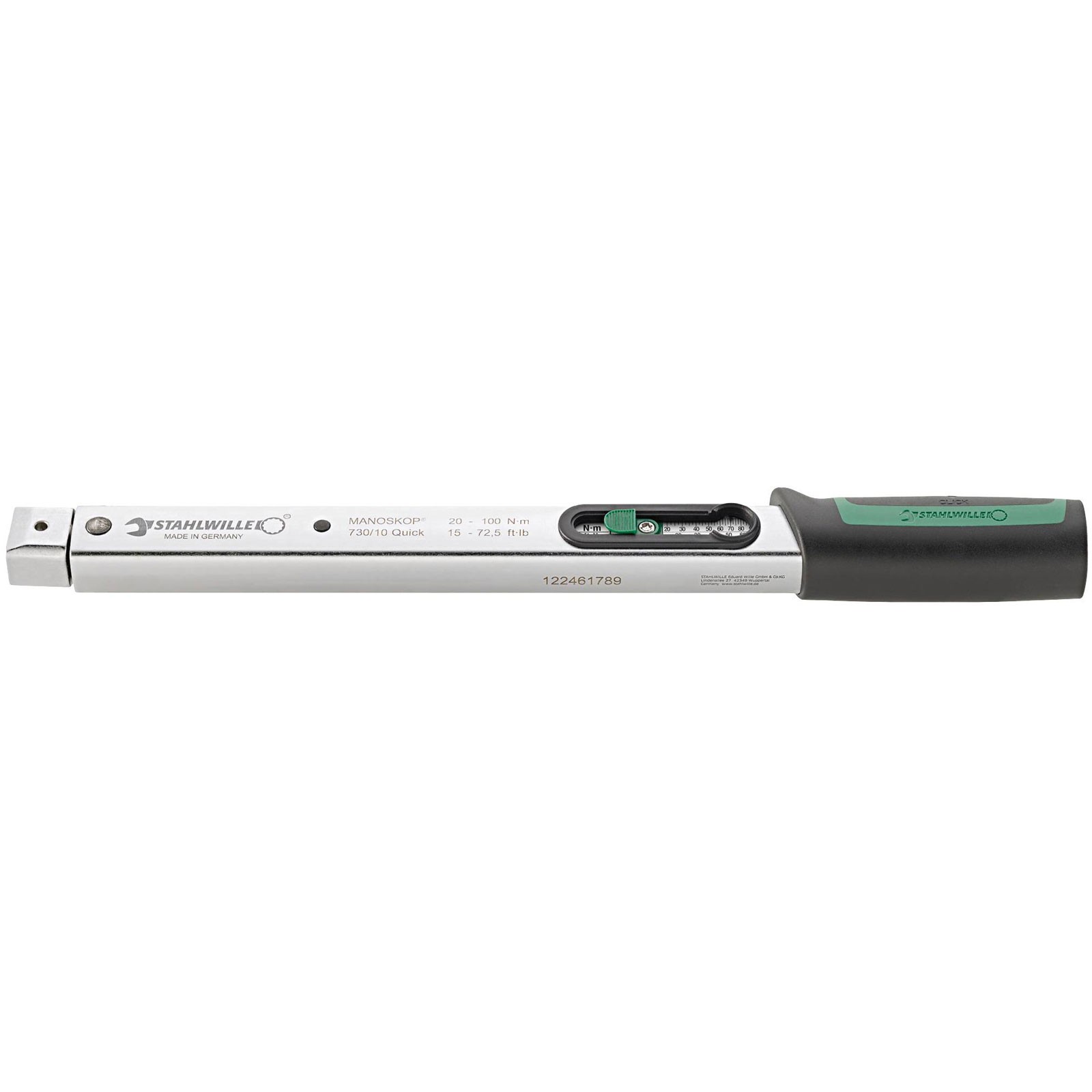 Stahlwille 730/10 QUICK Torque Wrench 20 - 100 Nm