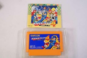 Famicom Software Model Rockman 4 New Ambition Capcom FEH05