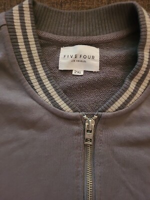 Five Four, Los Angeles, Full Zip, Varsity Style Sweatshirt, Size 2XL