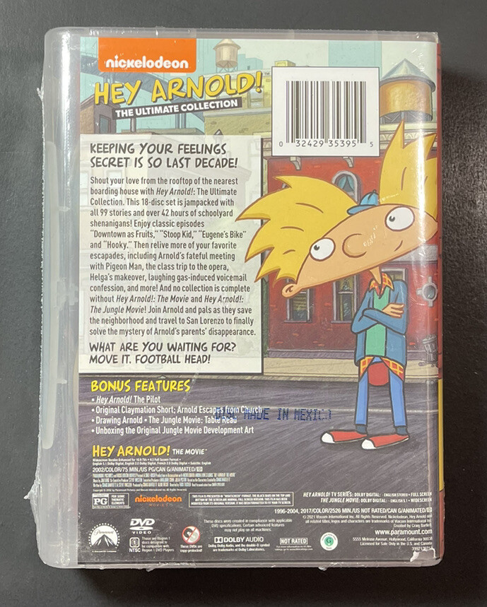 【中古】「非常に良い」Hey Arnold!: The Ultimate Collection [DVD] Hey Arnold The Ultimate Collection(DVD,Complete TV Series+Movies