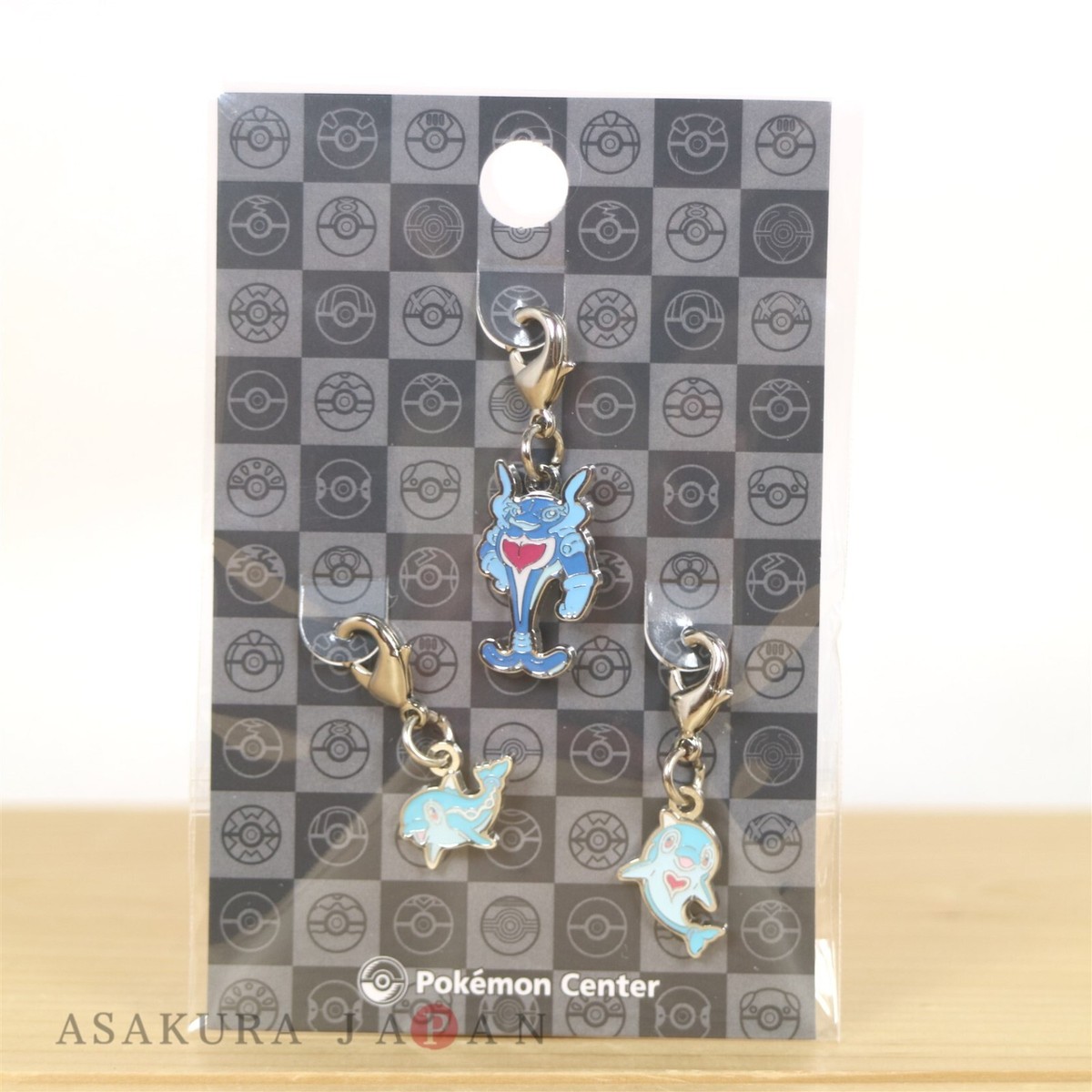 Pokemon Center Metal Charm # 963 964 Finizen Palafin Key chain | eBay