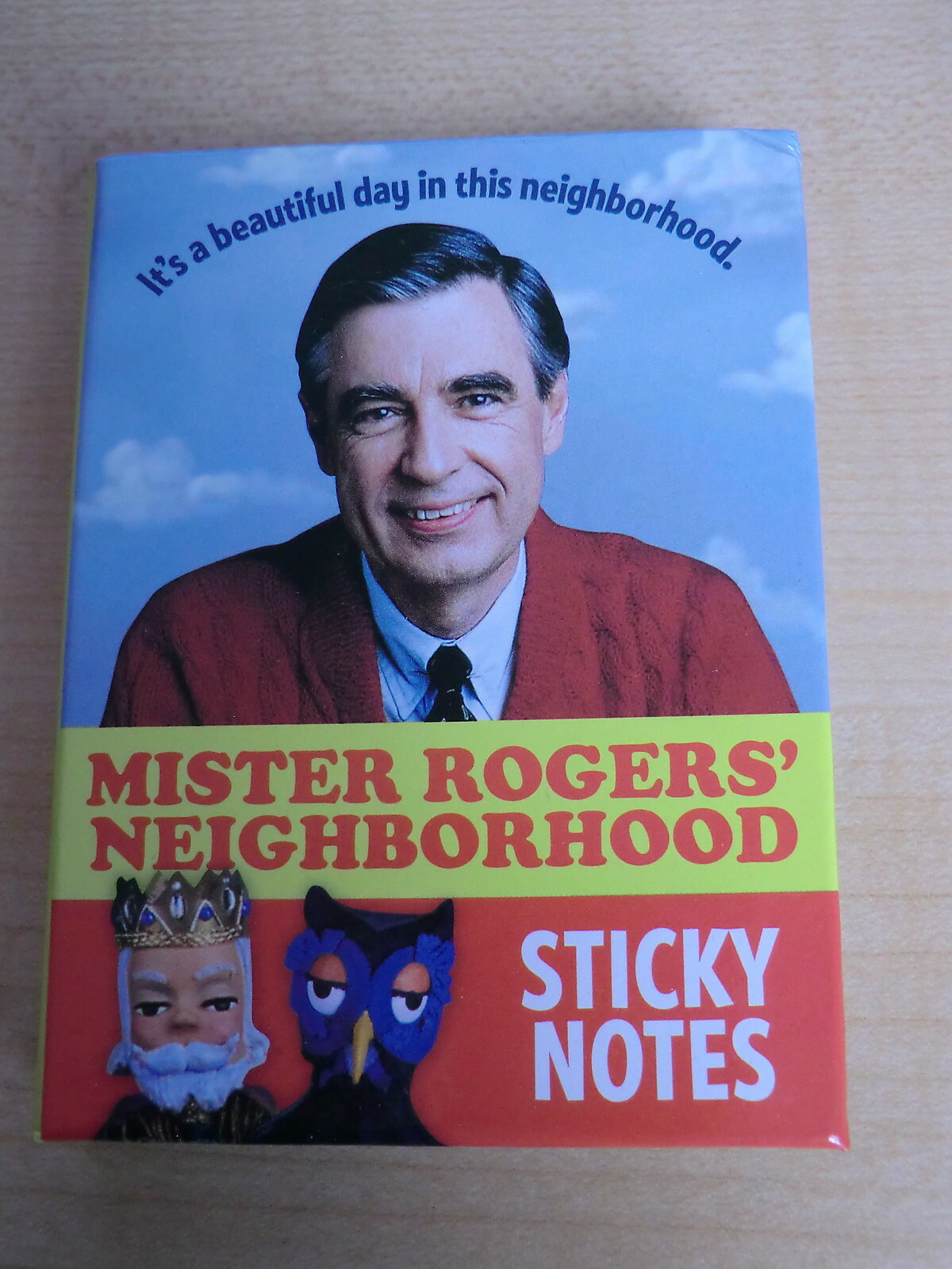NEW Mr. Mister Rogers Neighborhood Sticky Notes Unemployed Philosophers Guild