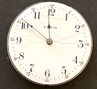 Antique 1908 Elgin Grade 295 Pocket Watch Movement Parts/Repair 6s 15j USA