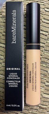 bareMinerals Liquid Mineral Concealer LIGHT/MEDIUM 2.5N;  .2 Fl Oz