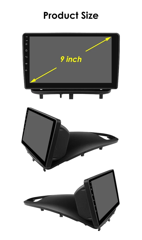 9'' For Opel Corsa D 2007-2012 Android 14 Apple Carplay Car Radio GPS NAVI 64GB - Image 4 of 4