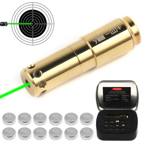 Laser Bore Sight Sighter BoreSighter Gun Red Dot Laser Cartridge Battery Include - Picture 45 of 48