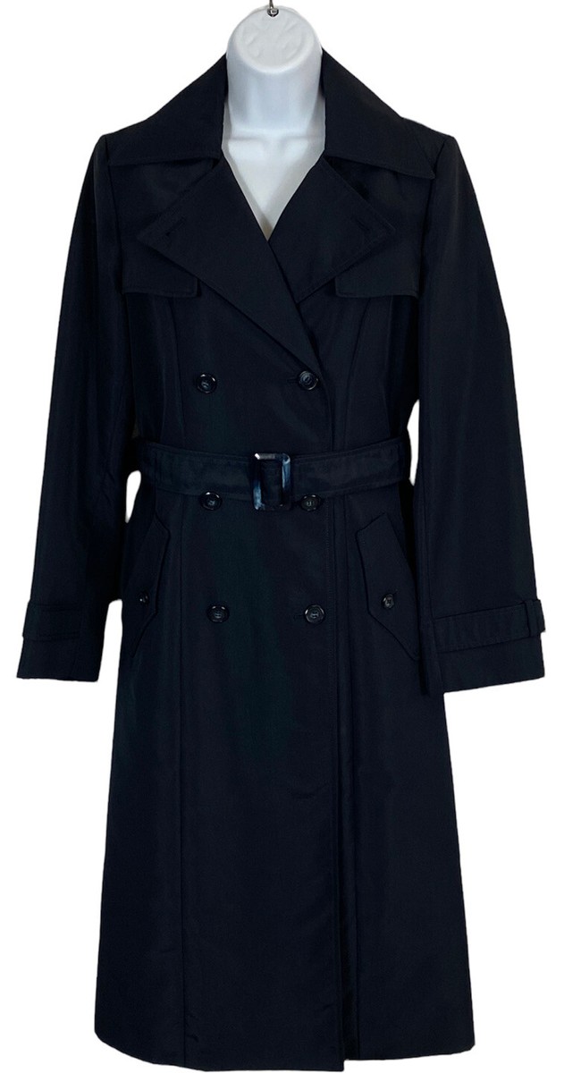 KATHARINE HAMNETT LONDON Nylon Navy Blue Double Breasted KATHARINE HAMNETT LONDON Nylon Navy Blue Double Breasted