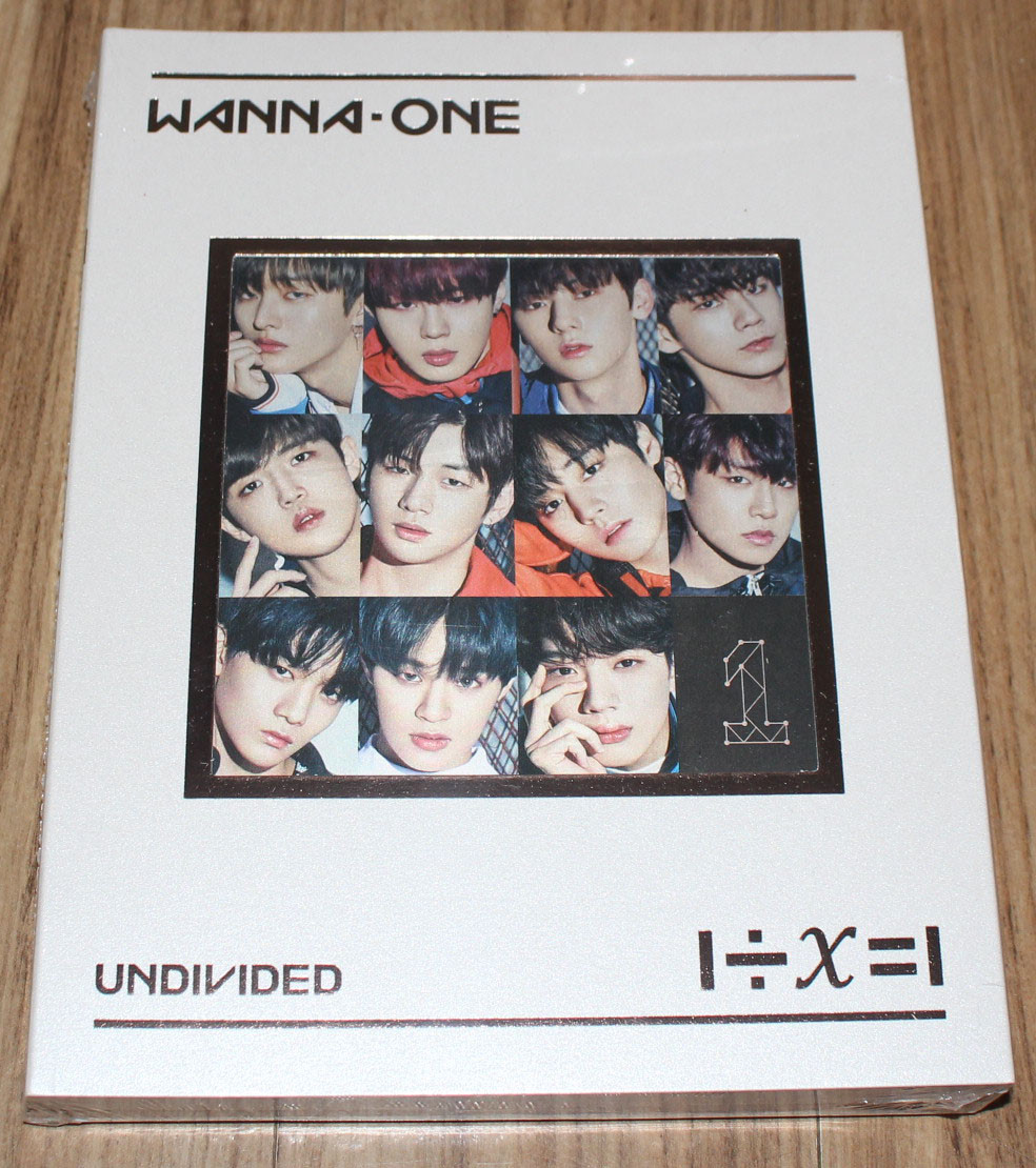 WANNA ONE 1¡ÀX=1 UNDIVIDED Wanna One Ver. Special Album CD +