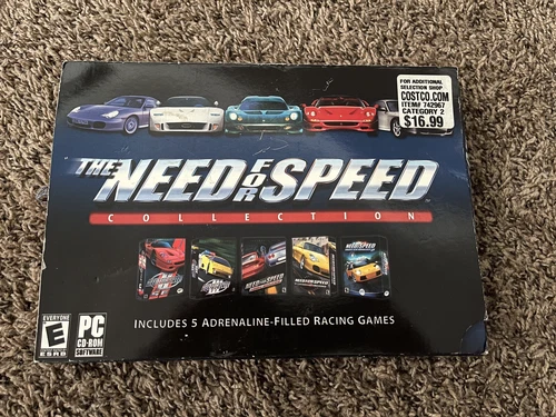 Need For Speed Collection II SE III Hot Pursuit 1 & 2 High Stakes Porsche cib 03