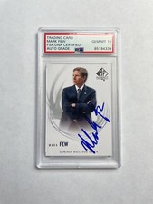 Mark Few Signed SP Authentic Card PSA/DNA Auto Grade 10 Gonzaga Basketball NCAA