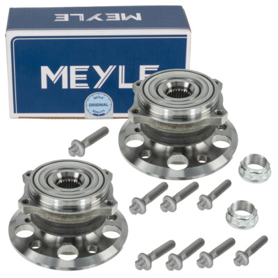 2x MEYLE RADNABE Für MERCEDES C-KLASSE W204 CLS C218 E-KLASSE W211+W212