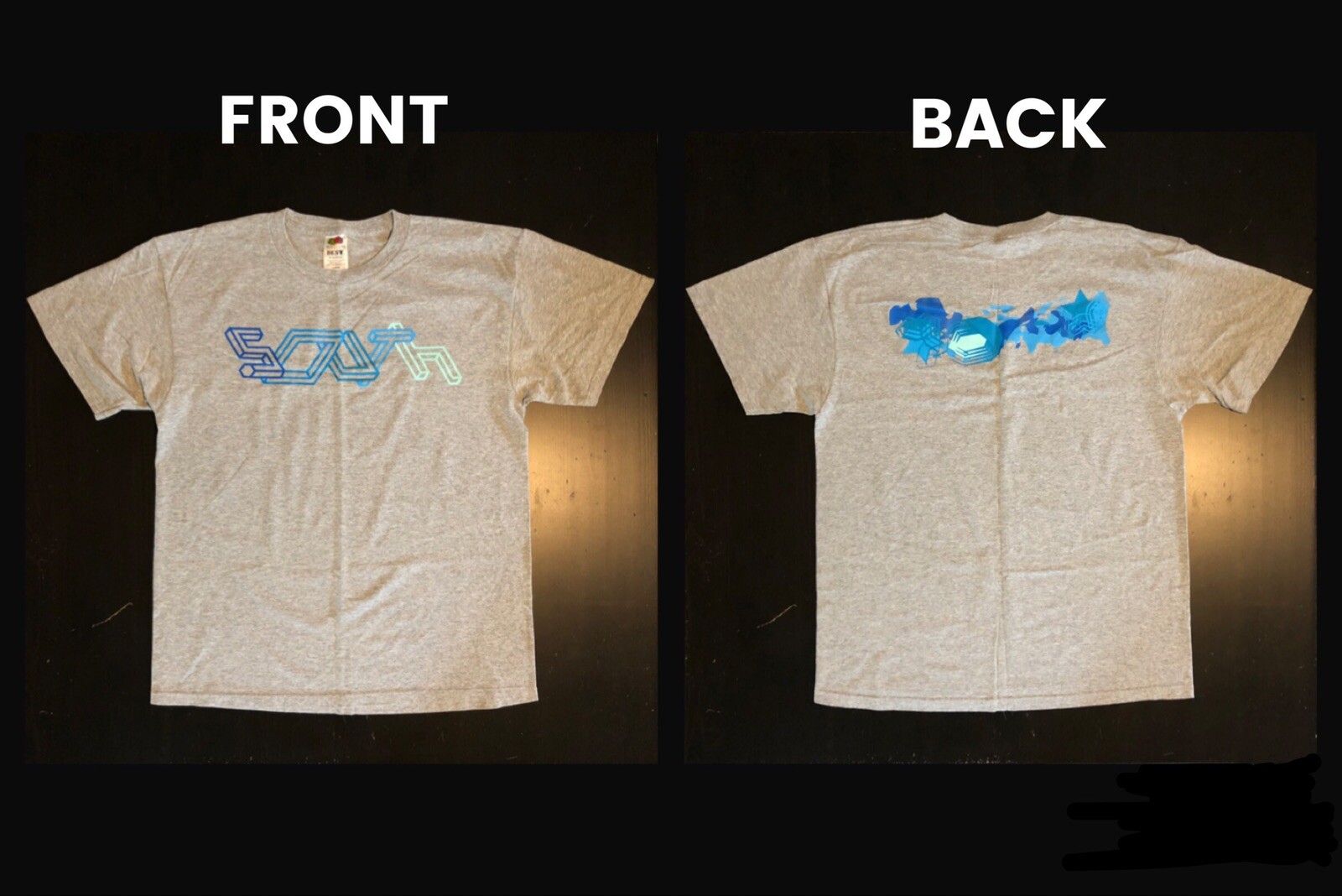 [RARE~2003~NEW] SOUTH 'With The Tides' 2003 Vintage T-Shirt *UK/British*Rainbow