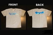 [RARE~2003~NEW] SOUTH 'With The Tides' 2003 Vintage T-Shirt *UK/British*Rainbow