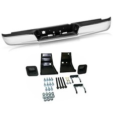 For 2004-2008 Dodge Ram 1500 2500 3500 New Chrome Rear Step Bumper Assembly