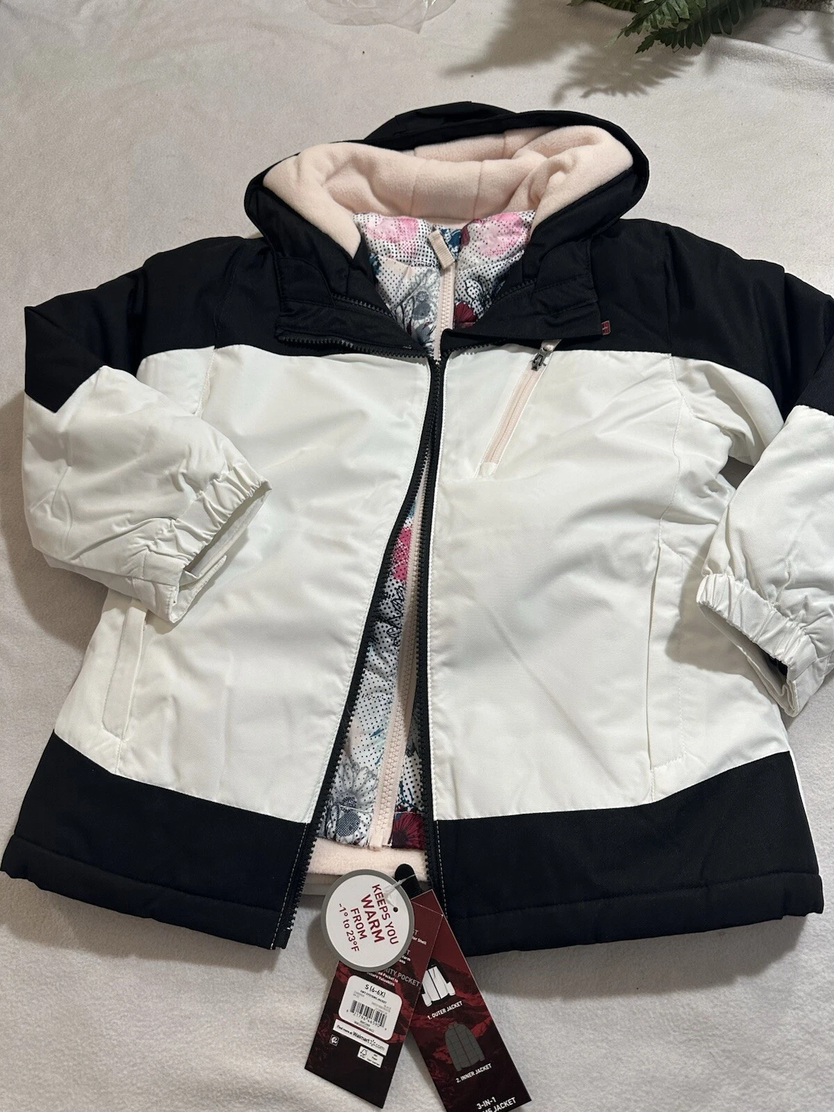 Girls 3 In 1 Jacket