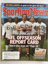 2008 June 9, Sporting News Magazine, Alan Faneca (CP360)