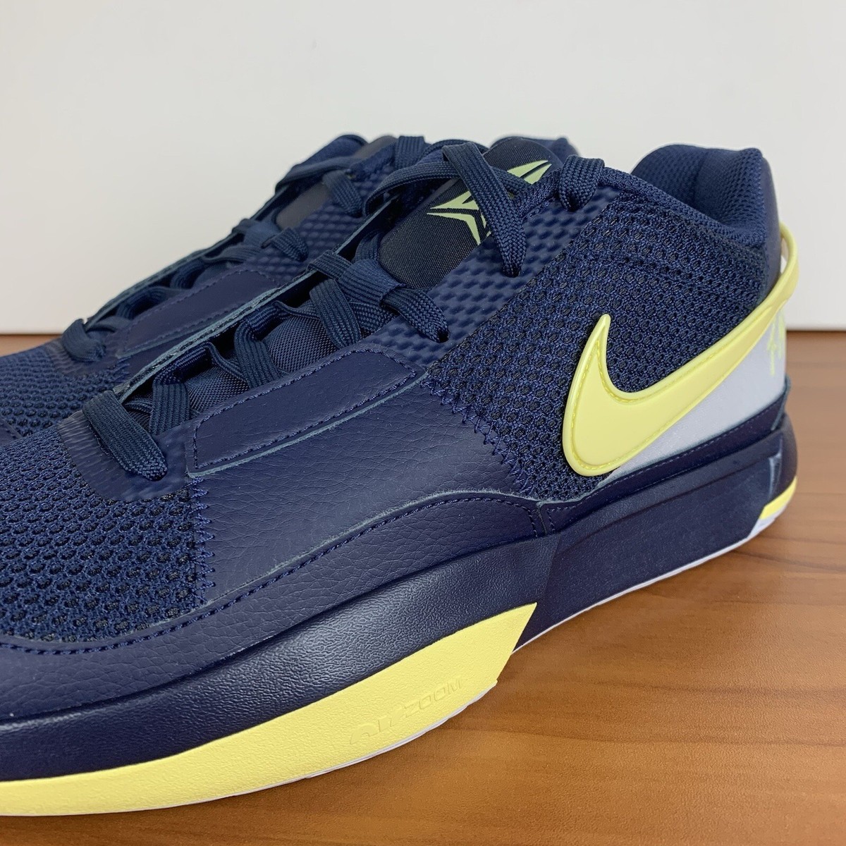 Nike Ja 1 Basketball Shoes Midnight Navy Laser Orange FQ4796