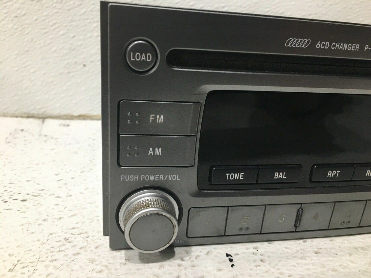04 05 06 subaru impreza 6cd 6 cd radio receiver 86201FE210 w/30