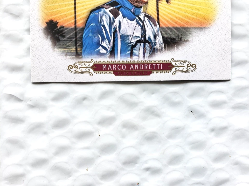 2018 Upper Deck Goodwin Champions - Marco Andretti - CARD #92 - NRMNT/MINT - II - Image 3 of 4