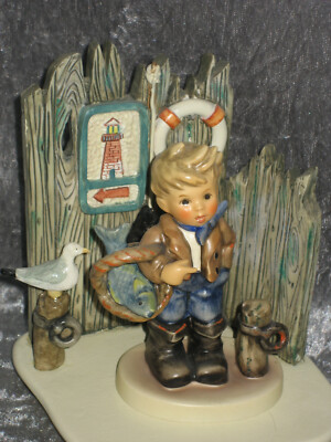 Goebel Display Hummel Scape ''Fisherman's Feast'' #1029-D Hum 2031 Sonderausgabe