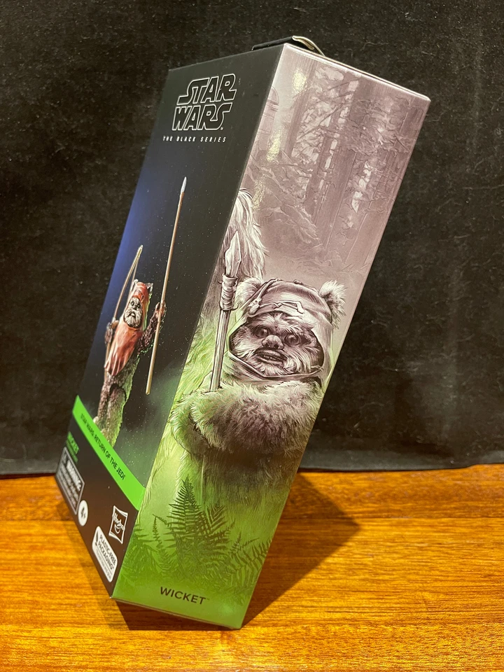 Figura de acción Star Wars Black Series WICKET #11 ROTJ 6" Foto 4 de 4