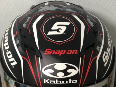 Snap-on x OGK Kabuto x Kamui II Full Face Helmet Black size:M 57