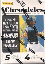 2021 Panini Chronicles Baseball Factory Sealed Blaster Box