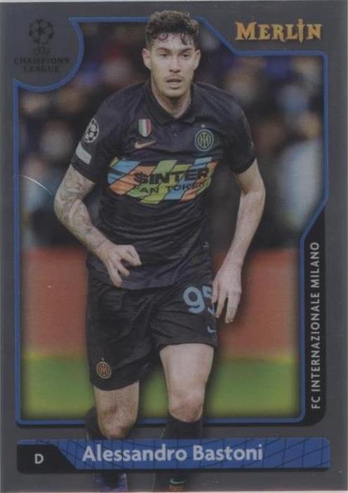 2021-22 Topps Merlin Collection Chrome UCL Alessandro Bastoni #64 - 1 of 1