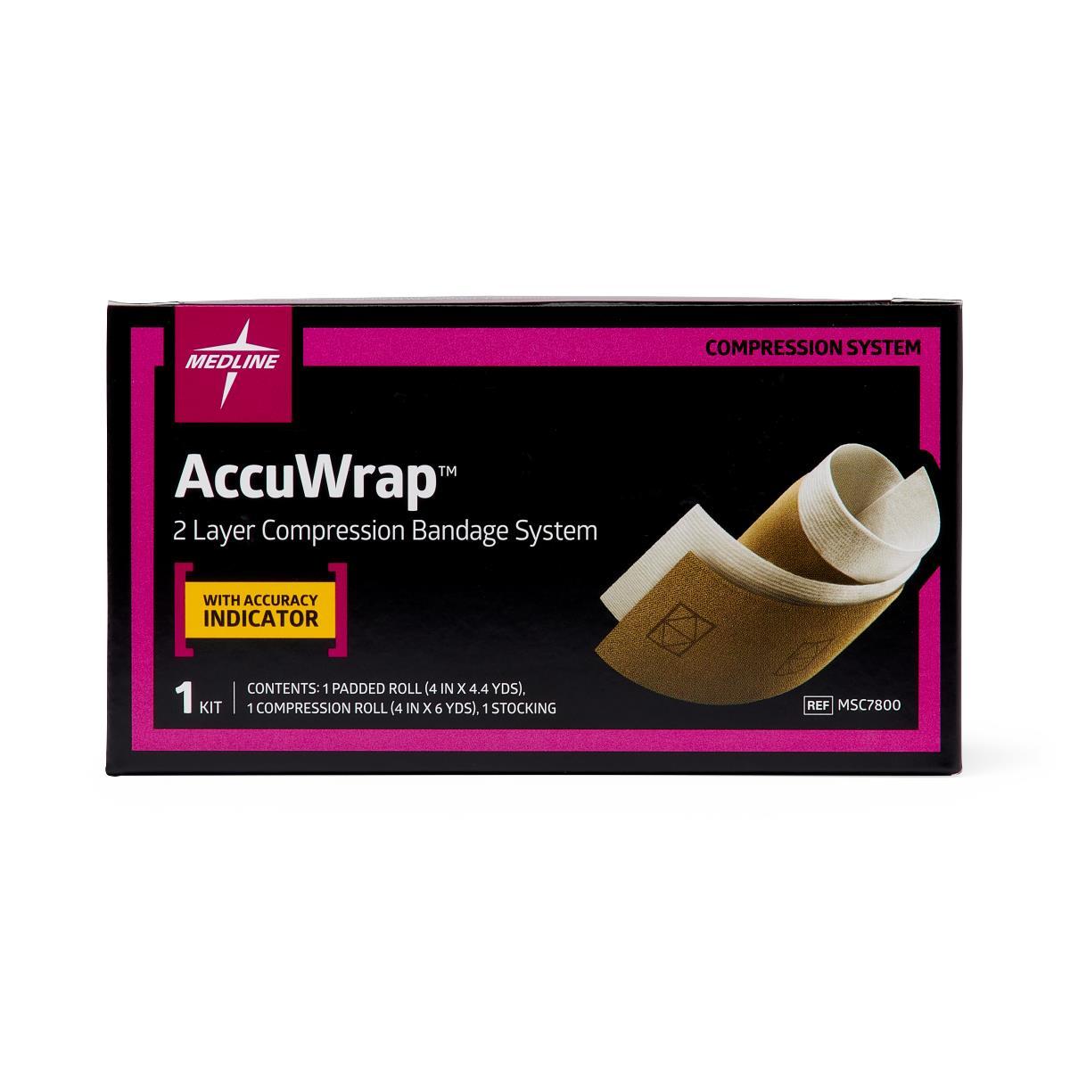 Medline AccuWrap 2-Layer Compression Systems - MSC7800 | eBay