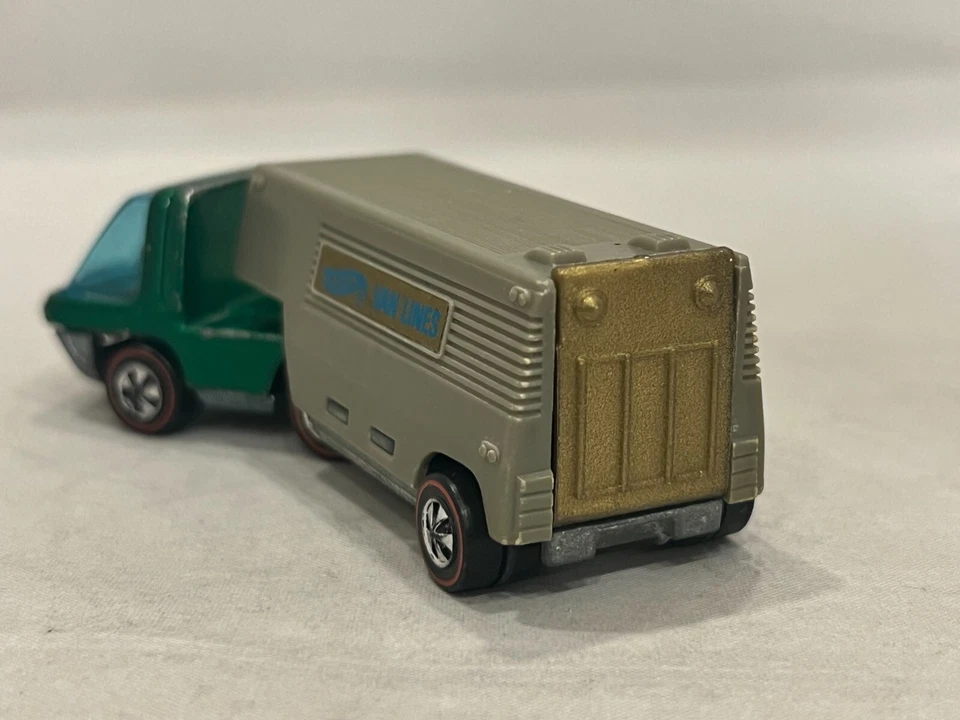 Hot Wheels 1969 Redline Van Lines Heavyweights Hong Kong Foto 4 de 4