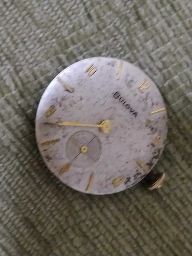 MOVIMIENTO BULOVA MODELO 10BU Movimiento de cuerda trabajo y parada con esfera corona  - Imagen 3 de 5