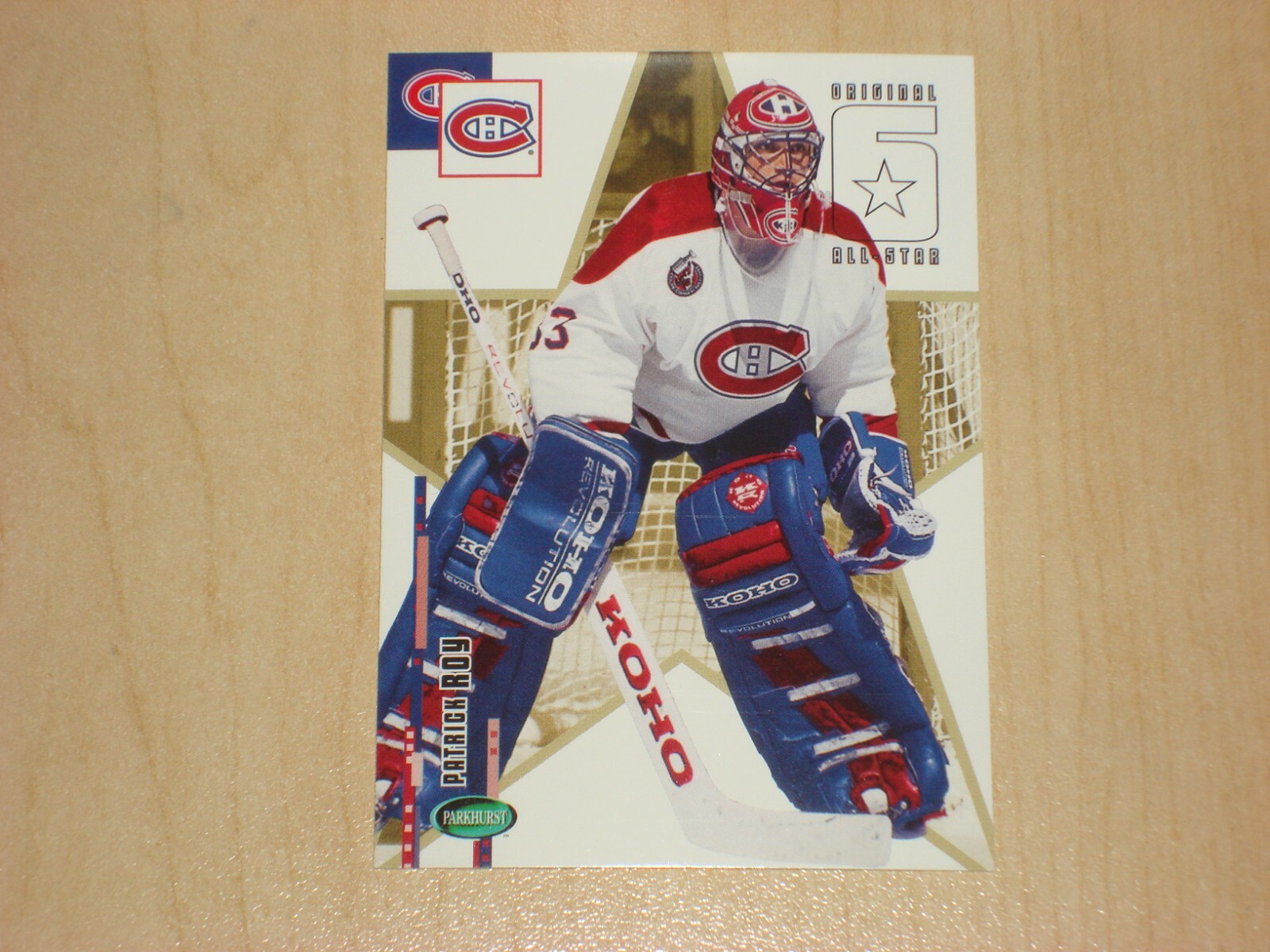 2003-04 PARKHURST ORIGINAL SIX (6) - PATRICK ROY MONTREAL ALL-STAR #69