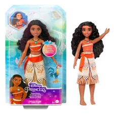 Disney Princess Singing Moana Fashion Doll in Signature Outfit, Sings
