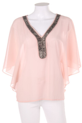 VERO MODA Blouse Batwing Sleeves S light pink