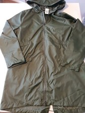 Kirkland Signature Ladies Hooded Lightweight Rain Jacket Khaki Size Xl