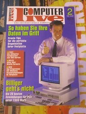 Computer Live Februar 2 1991 Magazin for C64 Amiga ST MS-DOS-PCs Zeitschrift