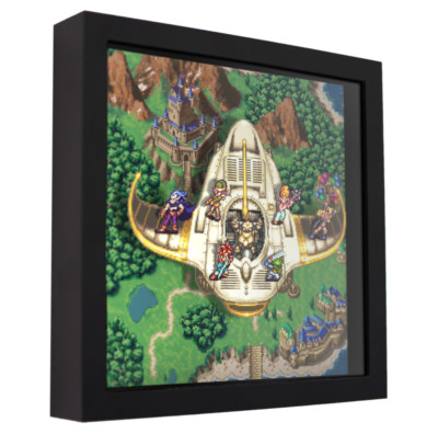 Chrono Trigger (Epoch) - 3D Shadow Box Frame (9'' x 9'')  Gaming Art
