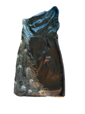 london times one shoulder dress London Times | Dresses | Silver London Times One Shoulder Dress Size 8