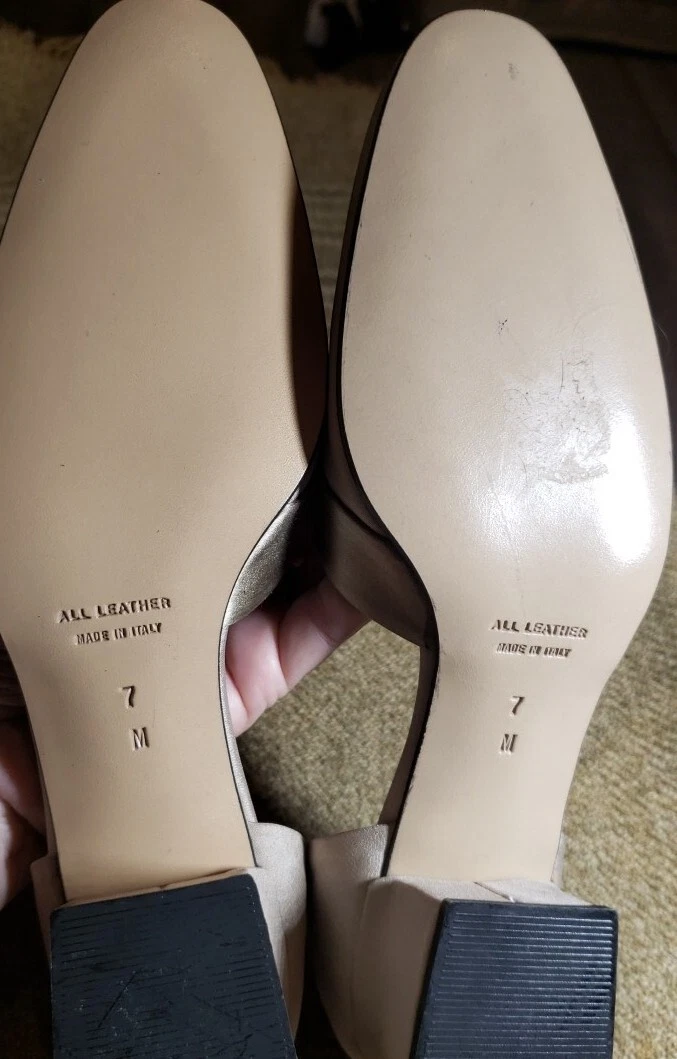SAINT LAURENT (YSL) Scarpe Yves St Laurent nuove in pelle satinata 7M