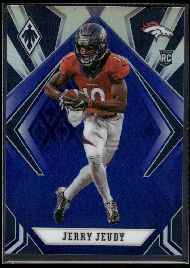 2020 Panini Phoenix Jerry Jeudy #105 Blue /35 (RC)