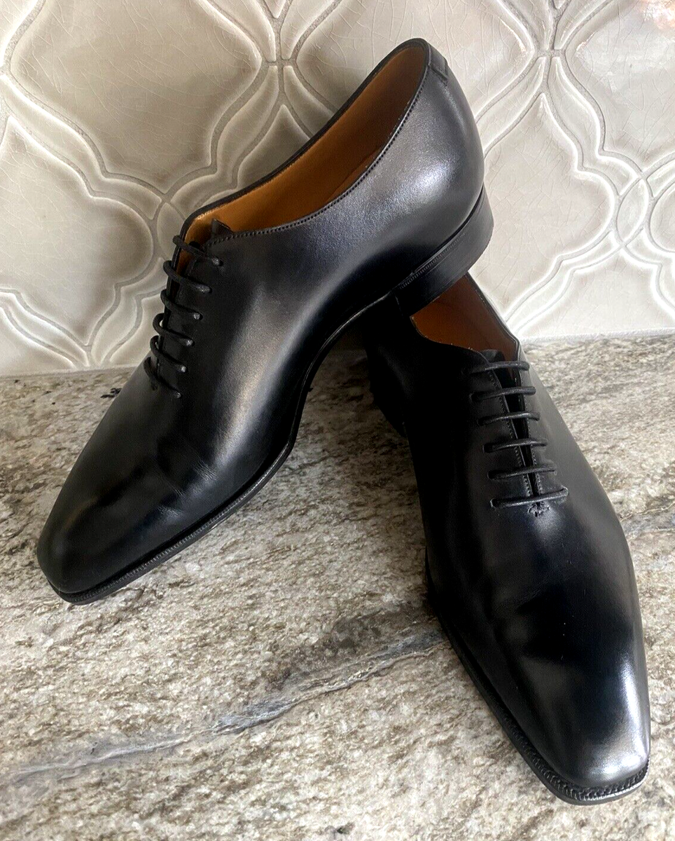 GAZIANO GIRLING SINATRA Bespoke Seamless Wholecut Leather Shoes