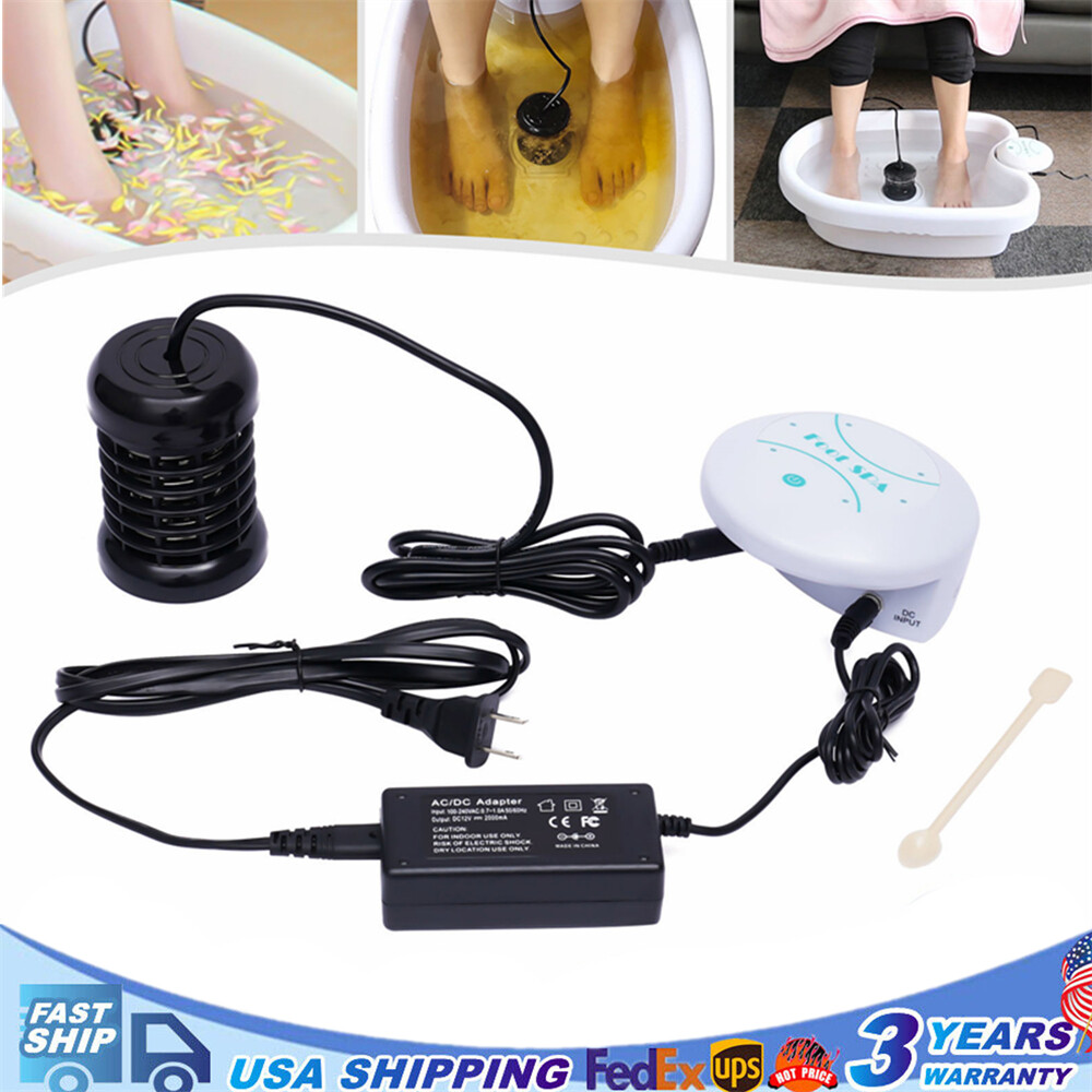 Foot Spa Detox Ionic Machine Soak Remove Toxins Salon Spa Io