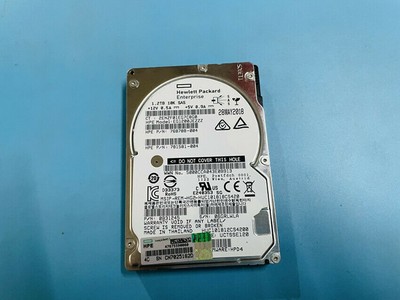 HP 1.2TB 10K SAS 12G 2.5