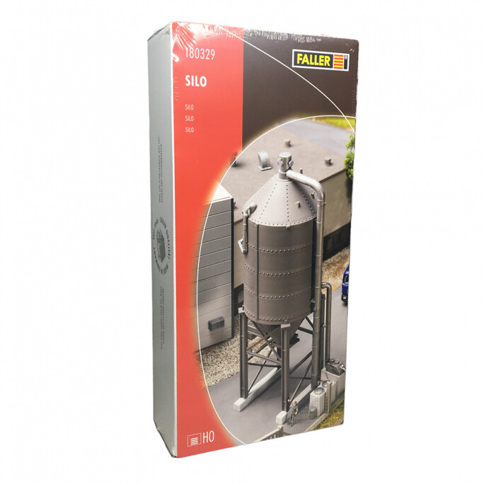 Silo miniature FALLER 180329 batiment industriel HO décor train époque 4