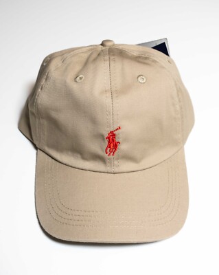 beige cap ralph lauren