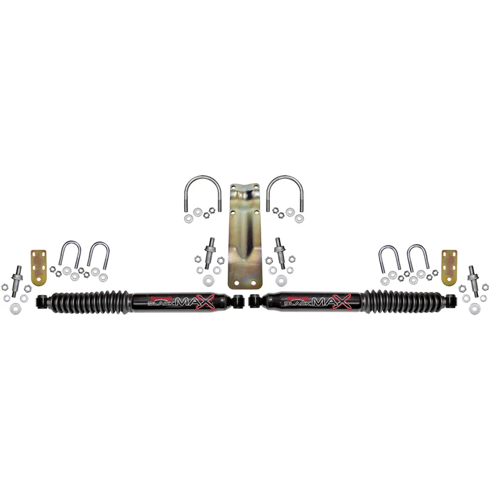 Skyjacker Blackmax Steering Stabilizer Dual Kit For Chevrolet GMC Ford Dodge - Image 3 of 4