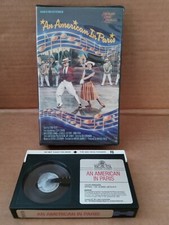 An American In Paris Betamax Video Beta Tape Beta Clamshell Movie