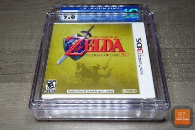 CGC 9.8 A+ - The Legend of Zelda: Ocarina of Time 3D Nintendo 3DS